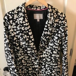 Banana Republic boyfriend fit blazer Floral